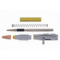 Bolt Action Pencil Kit - Chrome