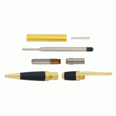 Sierra Pen Kit - Gold & Matt Black Chrome